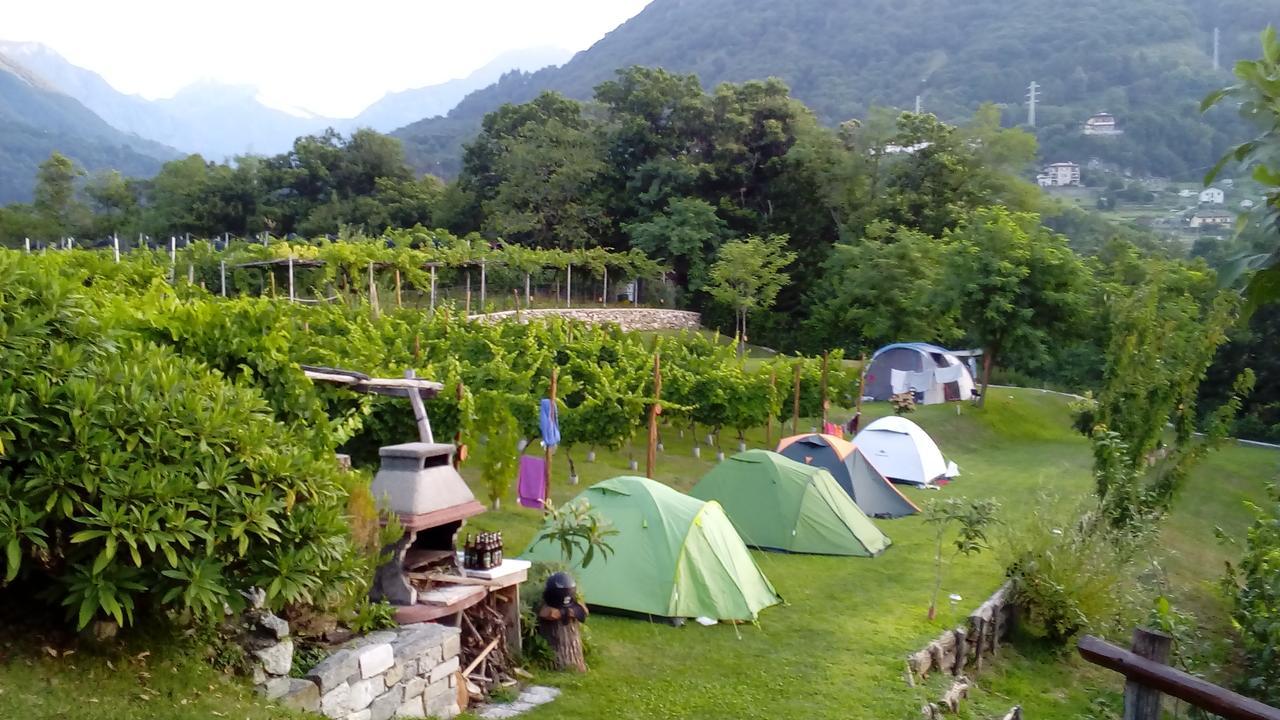 Camping Colle Vento Hotel Domaso Kültér fotó