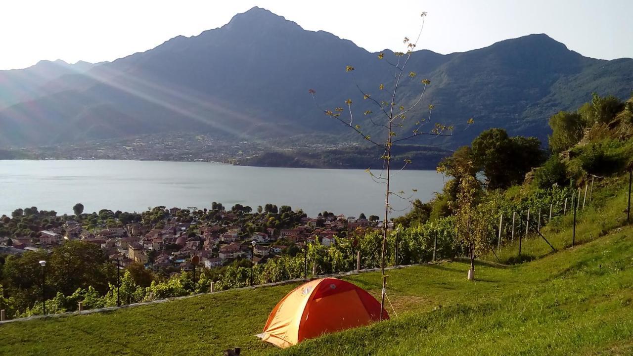 Camping Colle Vento Hotel Domaso Kültér fotó