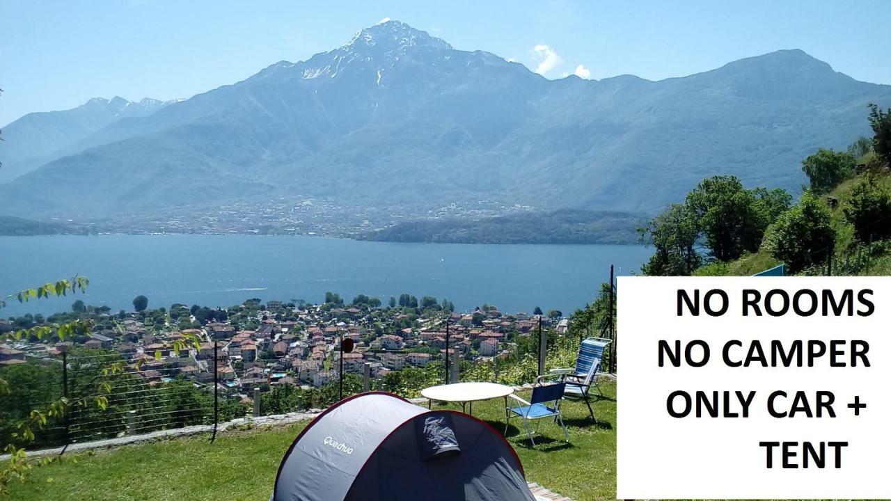 Camping Colle Vento Hotel Domaso Kültér fotó