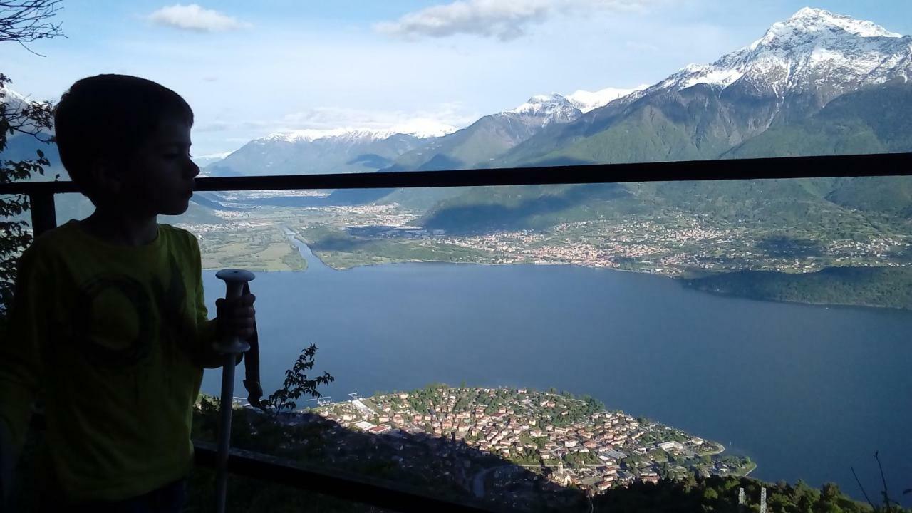 Camping Colle Vento Hotel Domaso Kültér fotó